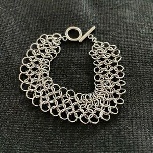 Stainless Steel Toggle Bracelet